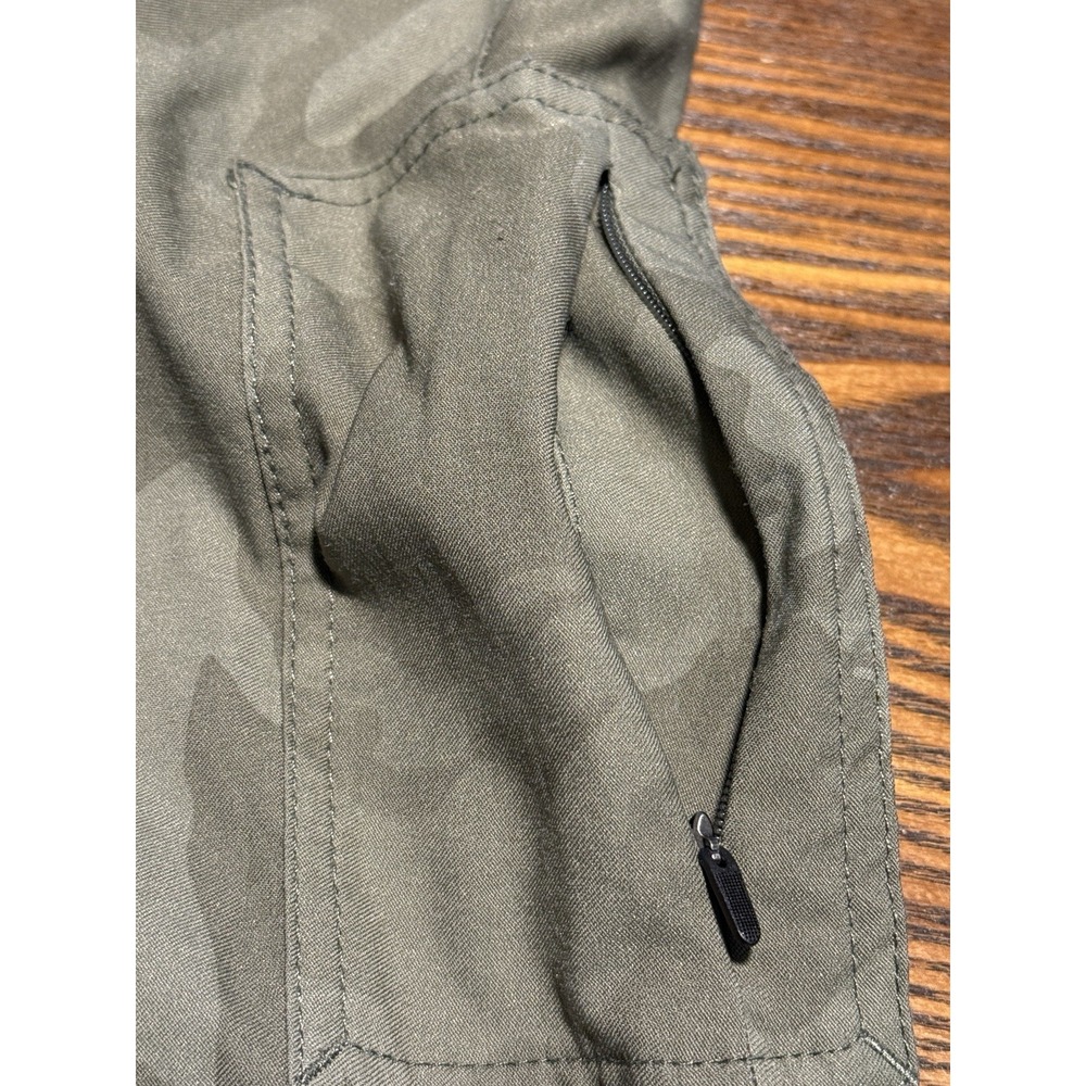 prAna Halle Jogger II Pants Women's 6 Sage Green Camo Outdoor Hiking Travel - Picture 13 of 16